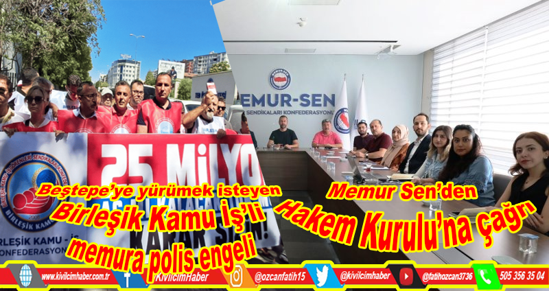 Memur Sen’den Hakem Kurulu’na çağrı