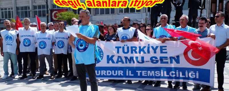 TES: “Hükümetin teklifi, masaya değil, alanlara itiyor”