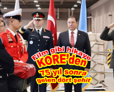 Kore’den 75 yıl sonra gelen 4 şehit…
