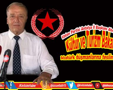 Kültür ve Turizm Bakanlığı, Atatürk düşmanlarına teslim olamaz!