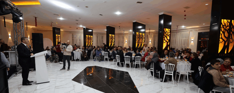 Başkan Ercengiz engellilerle yemekte buluştu