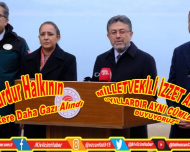 ‘Burdur Gölü Eylem Planı’ Lafı Güzaf Demiştik!