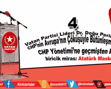 CHP’nin Avrupa’nın Çöküşüyle Bütünleşme Programı-4