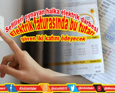Sefilleri oynayan halka elektrik darbesi