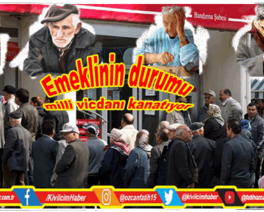 Emekliler yokoluşa terkedilmişe benziyor