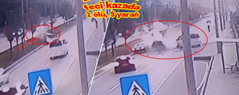 Burdur’da trafik canavarı 2 can aldı