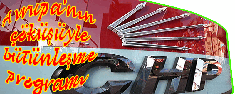 CHP’nin Avrupa’nın çöküşüyle bütünleşme programı 