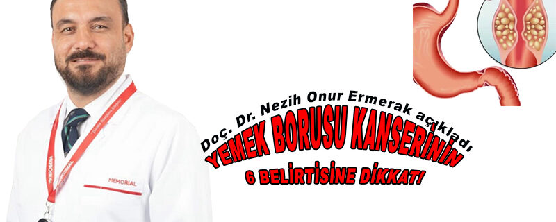 YEMEK BORUSU KANSERİNİN 6 BELİRTİSİNE DİKKAT!