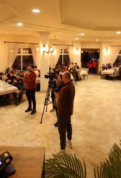 Başkan Ercengiz’den yemekli 10 Ocak kutlaması