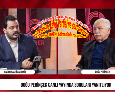 İYİ Parti ve Zafer Partisi’ne sert eleştiri!