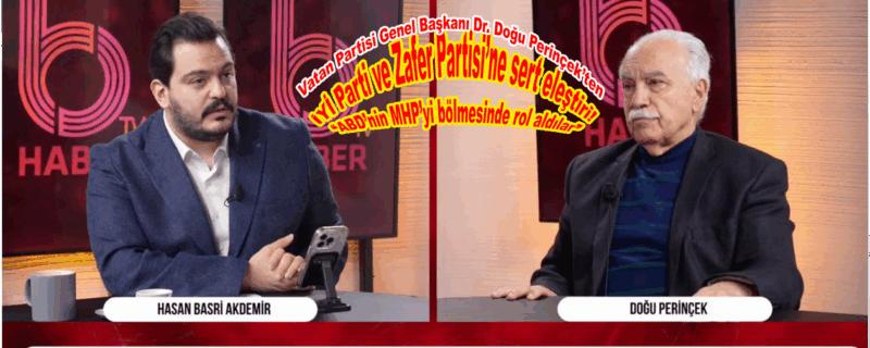 İYİ Parti ve Zafer Partisi’ne sert eleştiri!