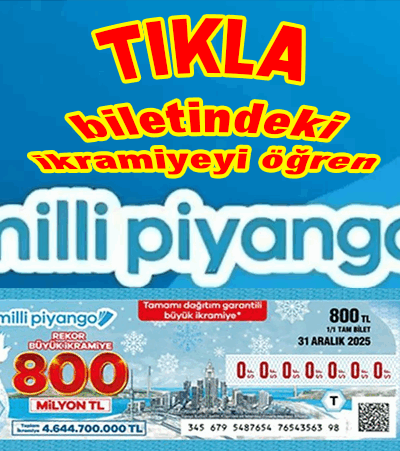 Büyük ikramiyeyi kim kazandı/ tıkla kazancını öğren