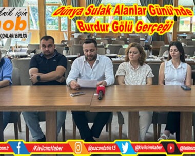 Dünya Sulak Alanlar Günü’nde Burdur Gölü Gerçeği: