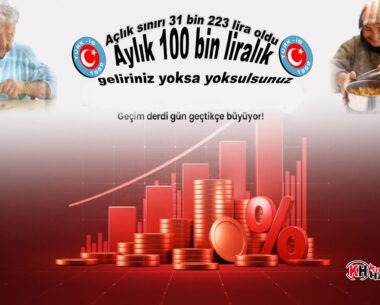 Aylık 100 bin liralık geliriniz yoksa yoksulsunuz