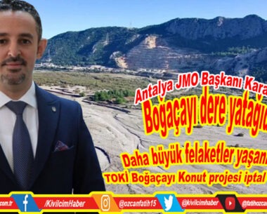 TOKİ’ye dere yatağı uyarısı