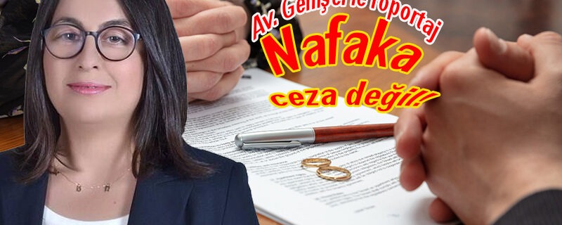 Nafaka ceza değil!