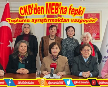 CKD’den MEB’in Ramazan etkinliklerine tepki