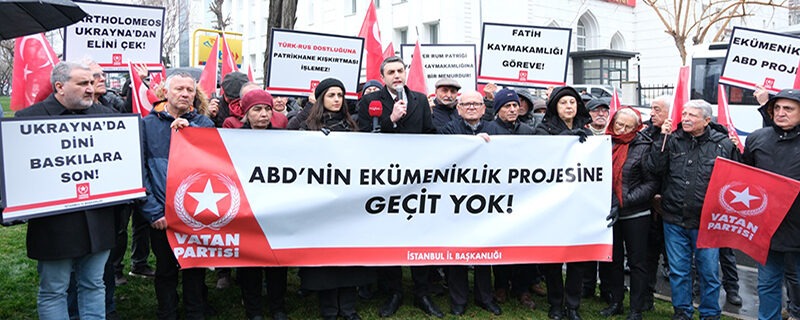 Vatan Partisi Fatih Kaymakamlığı’na dilekçe verdi