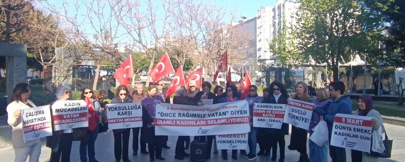 Antalya’da CKD’li kadınlardan İranlı kadınlara selam