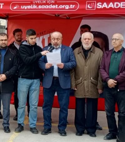 “Zalimlere lanet, mazlumlara destek!”