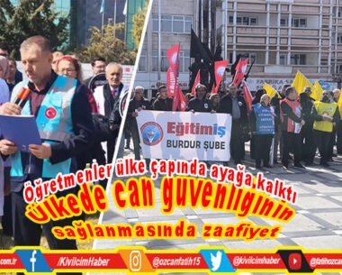 Ülkede can güvenliği sağlanamıyor