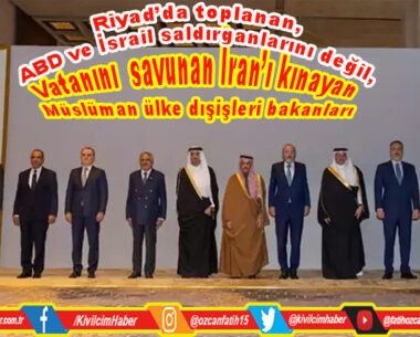 Altında Türkiye’nin de imzası bulunan utanç bildirisi!