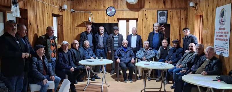 Burdur Emekli Meclisi Sendikası toplantısı