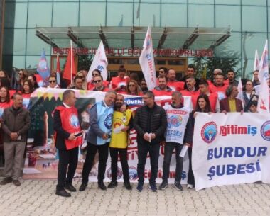 Eğitim camiası öfkeli; eğitimde 2 gün grev, BURDUR’da ortak eylem