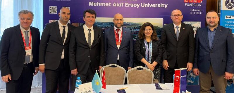 Kazakistan’da Türk Üniversiteleri Fuarına MAKÜ damgası