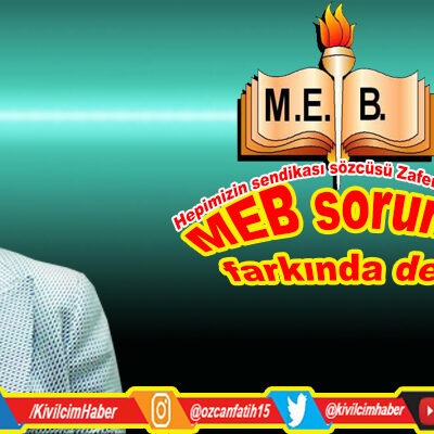 MEB sorunun farkında değil