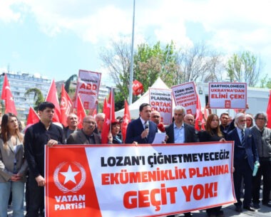 Vatan Partisi’nden Patrikhane’ye suç duyurusu