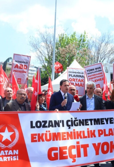 Vatan Partisi’nden Patrikhane’ye suç duyurusu