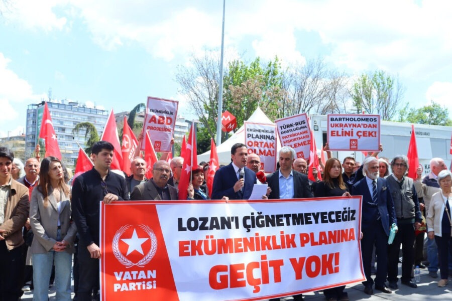 Vatan Partisi’nden Patrikhane’ye suç duyurusu