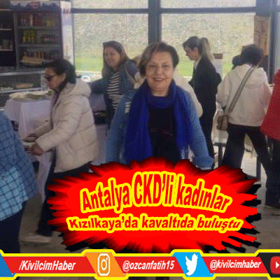 CKD Antalya’dan, Anneler Günü etkinliğinde İranlı ve Filistinli kadınlara selam gönderildi