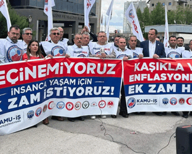 Eğitim sendikalarından ek zamla ilgili eylem ve açıklamalar