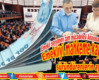 Emekliyi mahkeme kapılarında süründürenlerin ayıbı!