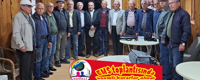 EMS aylık toplantısında önemli kararlar alındı