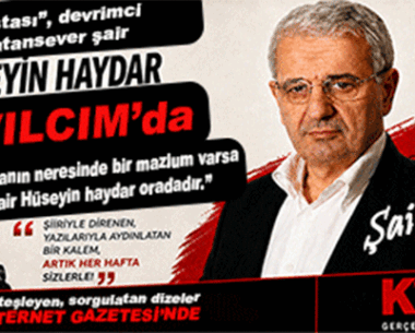 “Söz ustası” Hüseyin Haydar