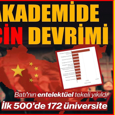Batı’nın entelektüel tekeli yıkıldı! Akademide Çin devrimi…