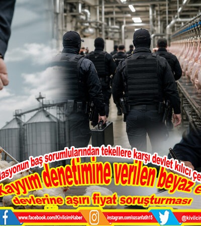 Enflasyonun baş sorumlularından tekellere karşı devlet kılıcı çekti