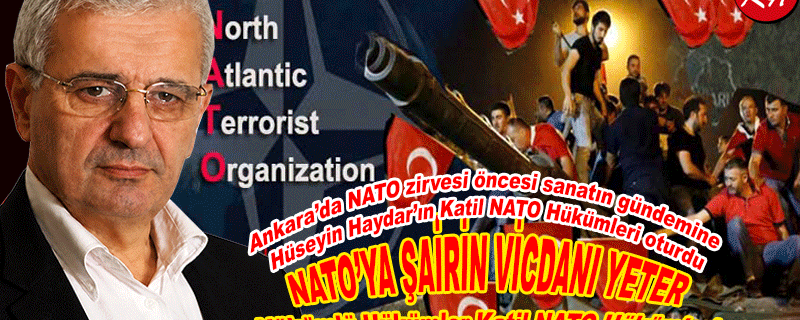 NATO’YA ŞAİRİN VİCDANI YETER