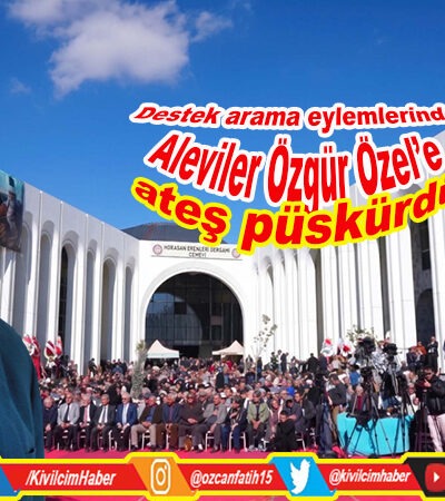 Alevi liderlerden Özel’e sert tepki