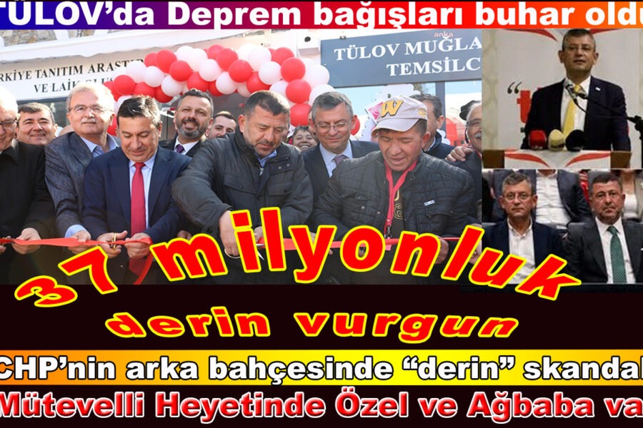 Mutlak butlandan beri derin çırpınmanın amacı lağım çukurunu perdelemek mi?