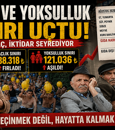 Yoksulluk sınırı 121 bini, açlık sınırı 38 bini aştı