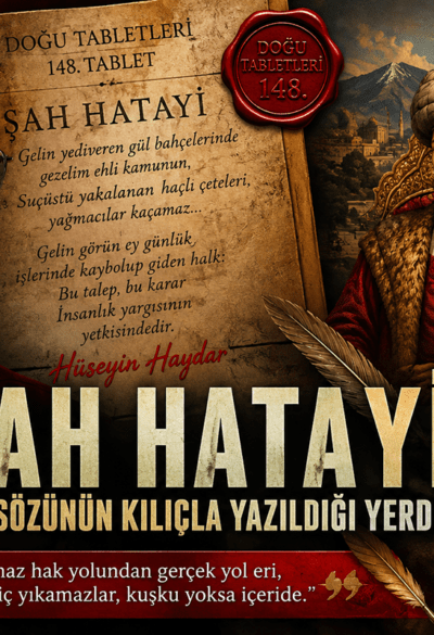 DOĞU TABLETLERİ; 148. Tablet, Şah Hatayi