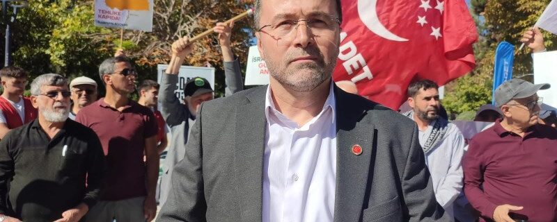 Musa Sayar: “Bir yanda açlık bir yanda israf”