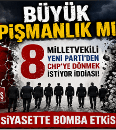 Büyük pişmanlık mı?