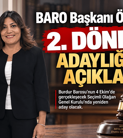BARO Başkanı Özdemir 2. Dönem adaylığını açıkladı