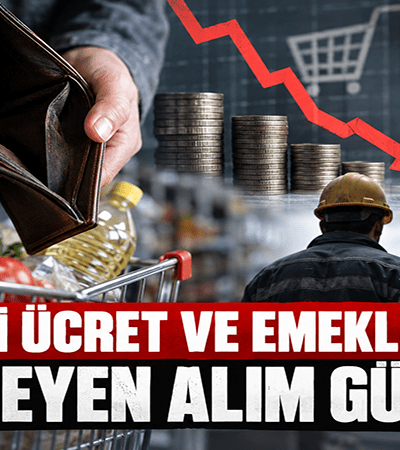 Asgari ücret ve emekli maaşı gerileyen alım güçleri