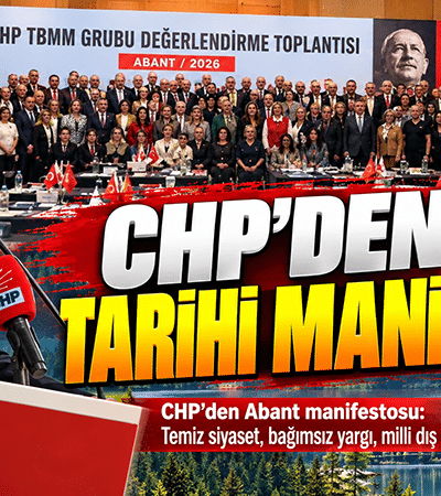 CHP’den tarihi manifesto